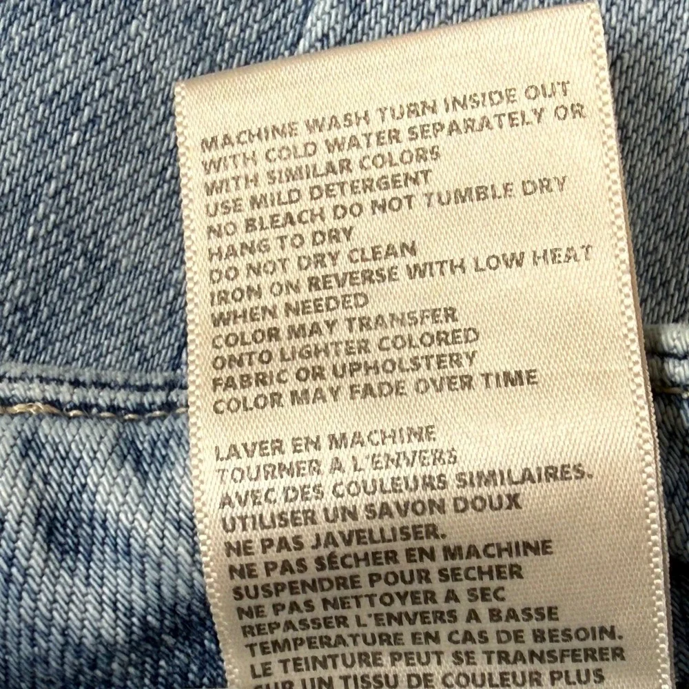 L'AGENCE Brooklyn High Rise Utility Wide Leg Cargo‎ Jeans Blue Womens 24